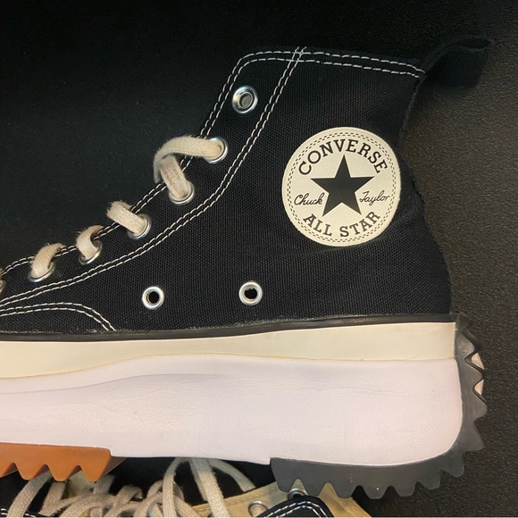 CONVERSE HITOP PLATFORM SNEAKERS♠️✨🖤 - Picture 4 of 11